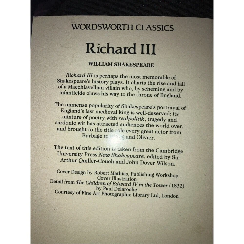 Richard III & Henry V - William Shakespeare - Wordsworth Classics